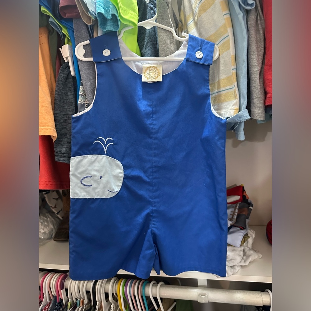 Beaufort Bonnet blue whale jonjon size 3 EUC